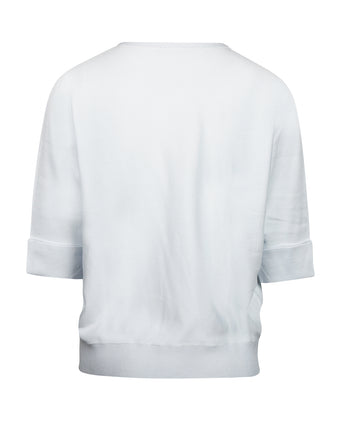 Losvallende Batwing Dames Pullover | Blauw