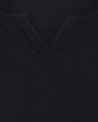 Losvallende Batwing Dames Pullover | Navy Blauw