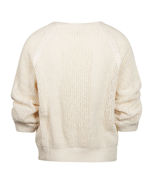 Repeat Dames Pullover Ronde Hals | Beige