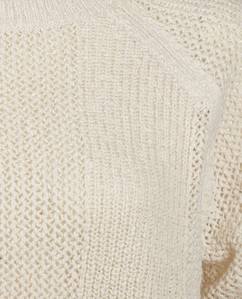 Repeat Dames Pullover Ronde Hals | Beige