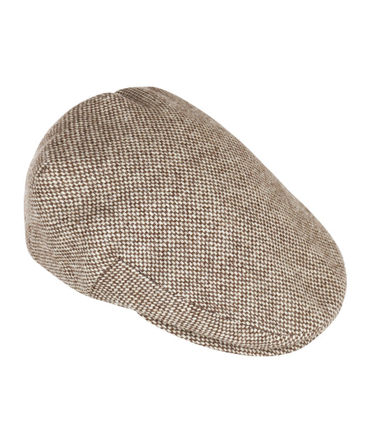 Klassieke Cap | Bruin Wit