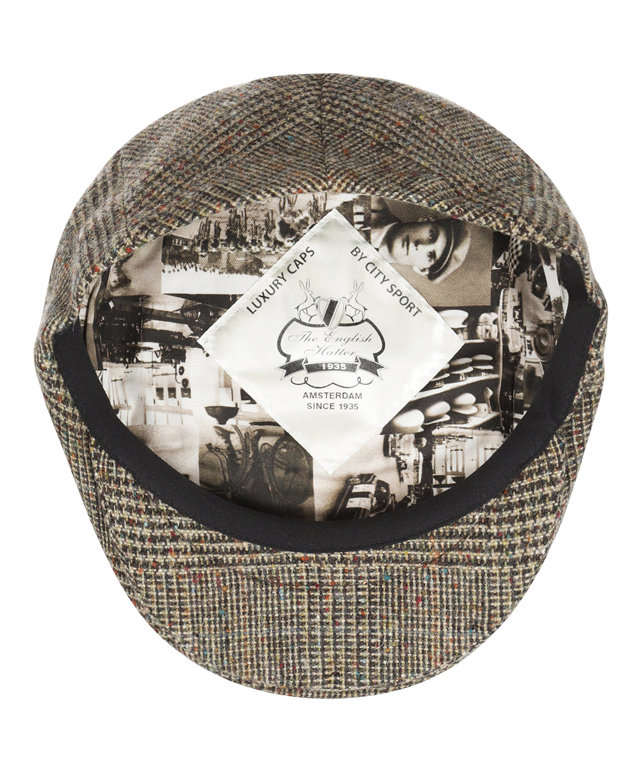 Klassische Herrenkappe | Braun