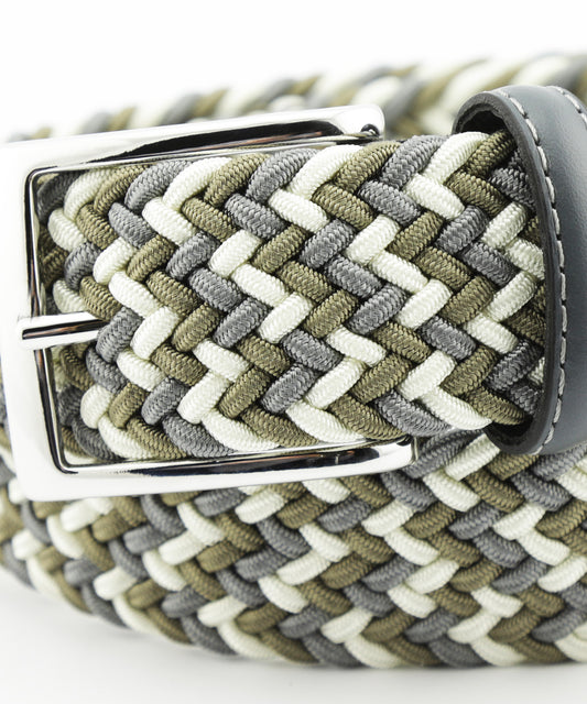 Gevlochten Riem | Lipare Groen
