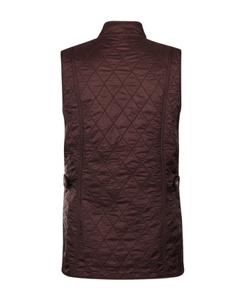 Barbour Dames Wray Quilted Gilet | Roze