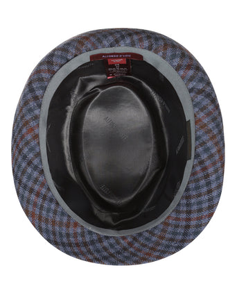 Trilby Hoed Ruit | Blauw