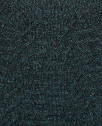 Harley of Scotland Dames Ronde Hals Pullover | Blauw