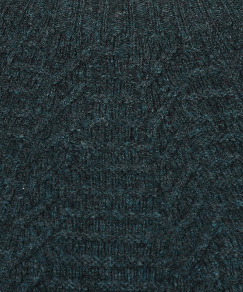 Harley of Scotland Dames Ronde Hals Pullover | Blauw