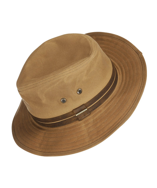 Stetson Traveller Waxed Cotton | Brown
