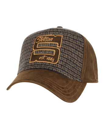 Stetson Trucker Cap Oily Goat Cashmere/Wool | Bruin