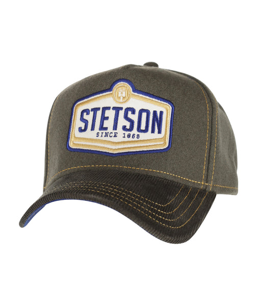 Stetson Trucker Cap Wool Piston | Olijf Groen