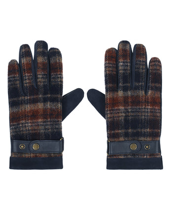Stetson Gloves Goat Suede/Wool | Navy