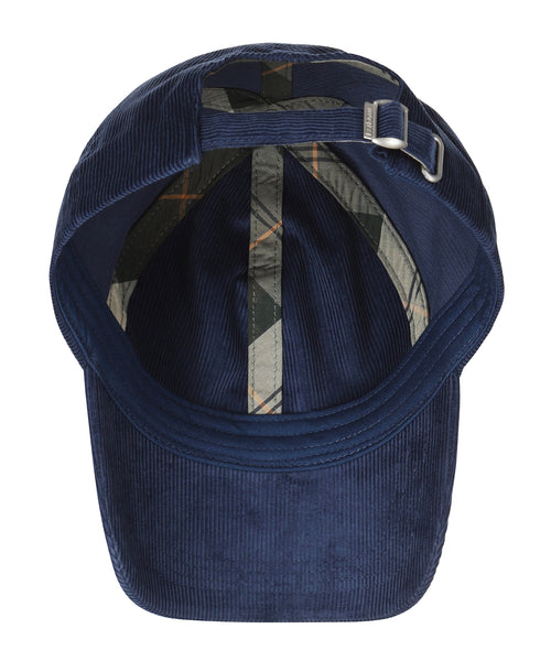 Barbour Bayfield Cord Cap | Blauw