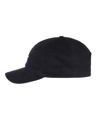 Barbour Bayfield Cord Cap | Navy Blauw