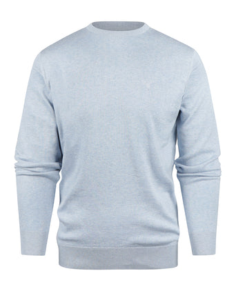 Barbour Pima Cotton Crew Neck | Blauw