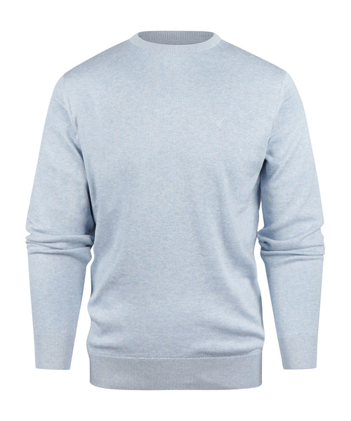 Barbour Pima Cotton Crew Neck | Blauw
