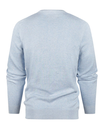 Barbour Pima Cotton Crew Neck | Blauw