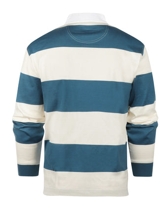 Barbour Broome Rugby Shirt | Blauw