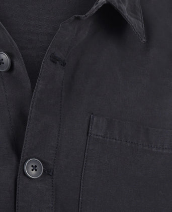 Barbour Regular Washed Overshirt | Navy Blauw
