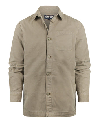 Barbour Regular Washed Overshirt | Groen