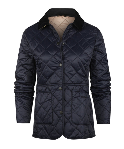 Barbour Dames Deveron Quilted Jacket | Navy Blauw