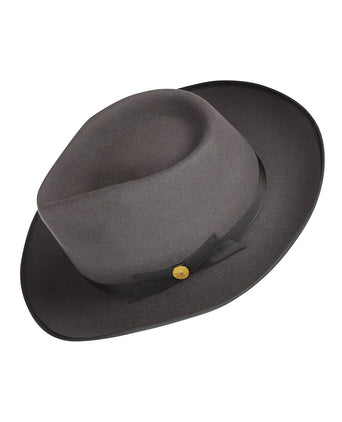 Stetson Fedora Furfelt 160Y | Antraciet Grijs