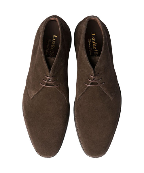 Loake Pimlico Chukka Boot Suede | Bruin