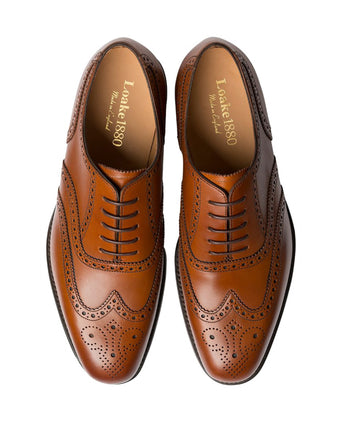 Loake Buckingham Brogue Brown Calf | Bruin