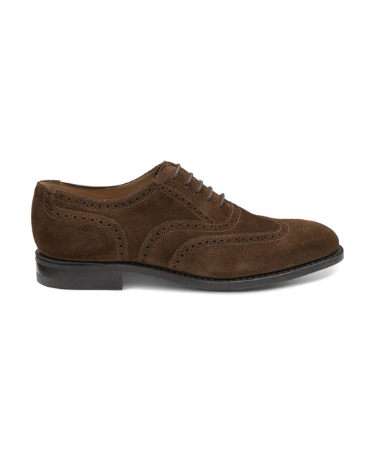 Oxford Broque G | Brown Suede