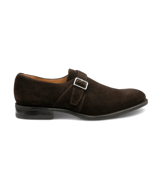 Strap Monk Shoe G | Dark Brown