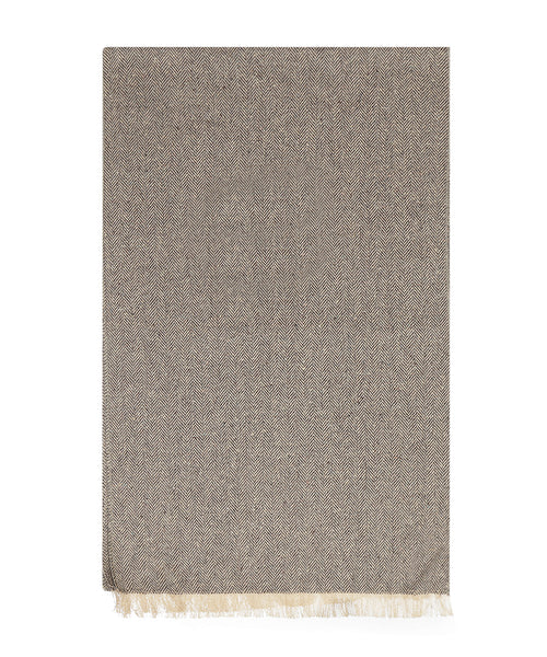 Zijden Sjaal | Bruin