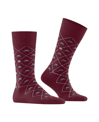 Burlington Sokken Black Cab | Rood