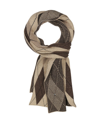 Burlington Brit Chic Dames Sjaal | Bruin