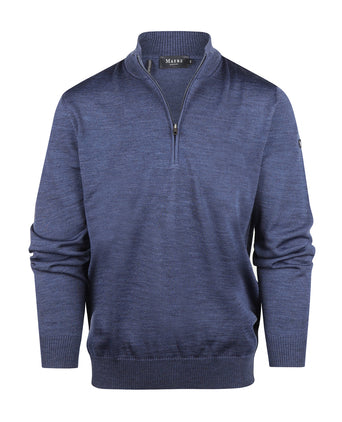 Maerz Half Zip Pullover | Blauw