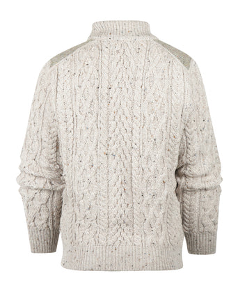 Pullover Half Zip | Beige