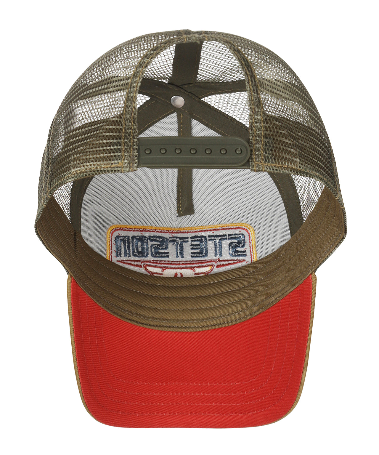 Trucker Cap S Wing | Brown/Blue design