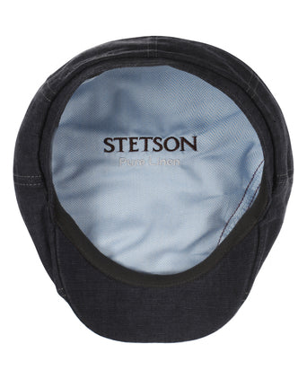 Stetson 8-Panel Cap Linnen | Donker Grijs