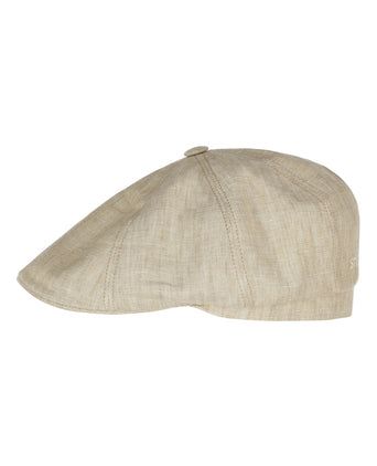 Stetson 8-Panel Cap Linnen | Beige