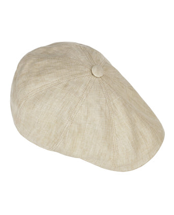 Stetson 8-Panel Cap Linnen | Beige