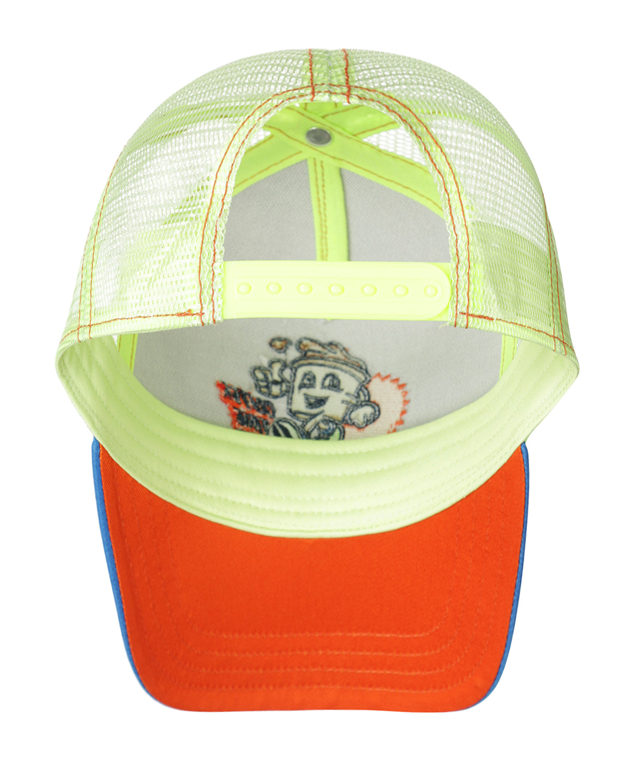 Trucker Cap Barista Coffee Time | Blauw/Groen design