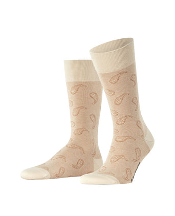 Burlington Sok Paisley | Bruin