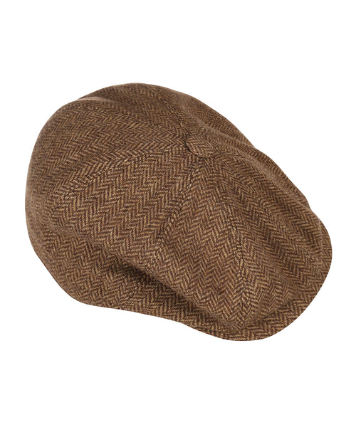 Christy Newsboy Tweed Cap | Bruin