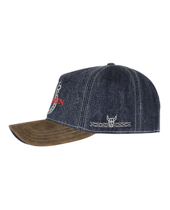 Stetson Trucker Cap Denim Western | Konings Blauw
