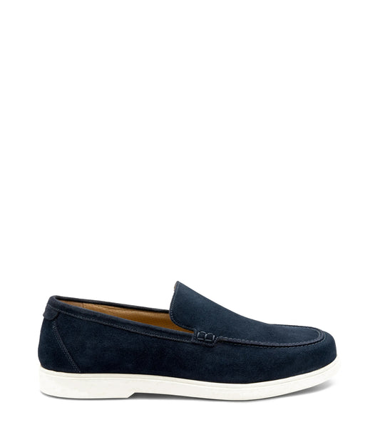 Tuscany Apron Loafer Suede | Navy