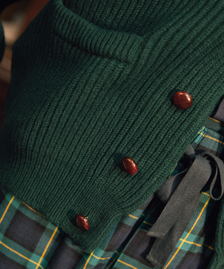 Sjaalkraag Vest 90 Years Edition | 90 Y Green Sjaalkraag Vest 90 Years Edition | 90 Y Green