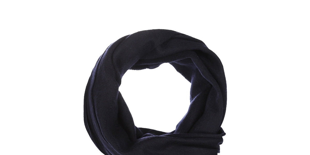 Sjaal 100% Cashmere | Navy