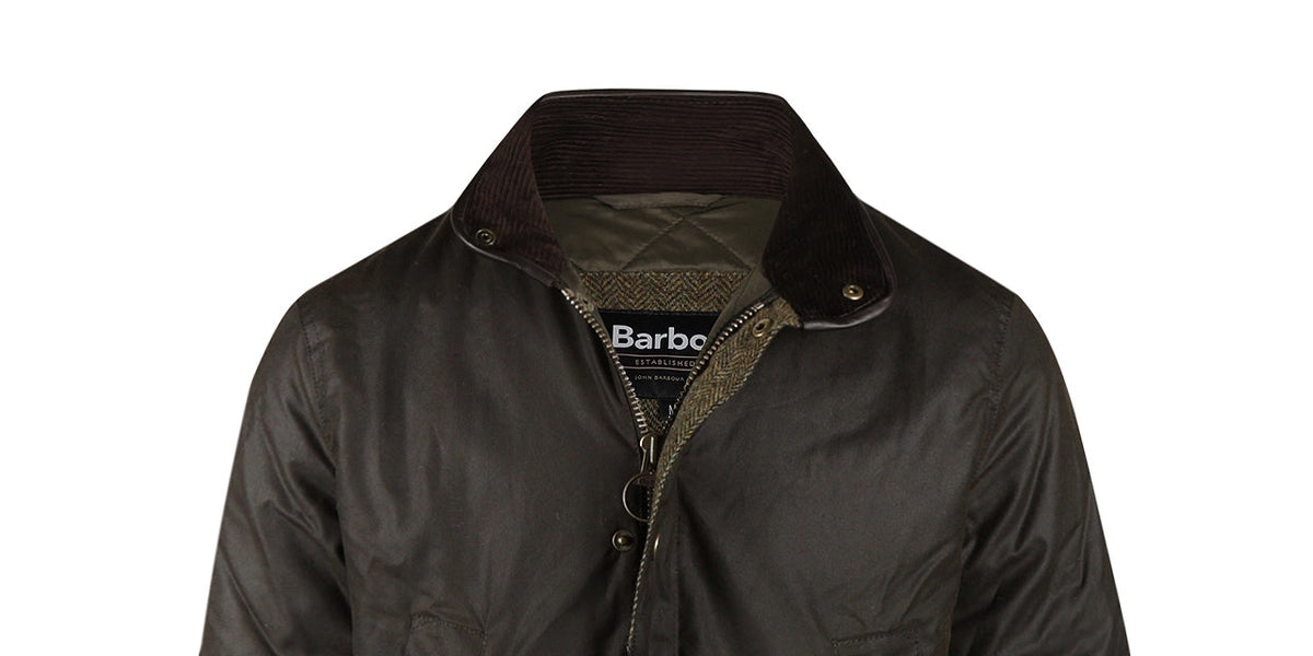 Barbour Jacke Hereford Wax | Grün