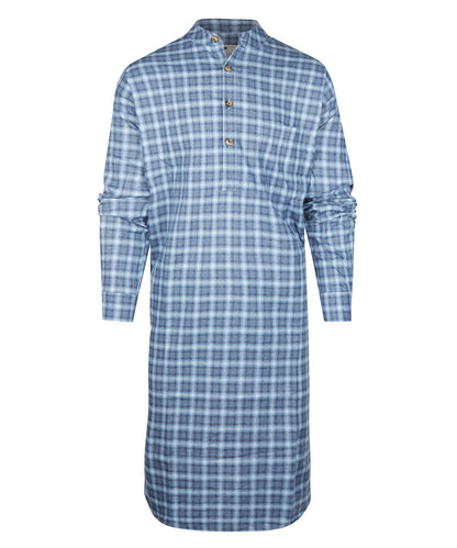 Nightgown Classic flannel | Blue