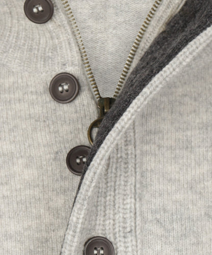 Elbow Patch Sweatshirt | Light Grey