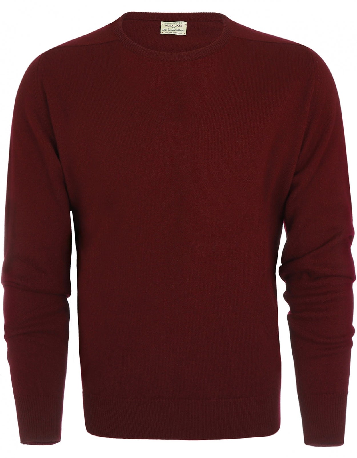 O-Hals Lamswol | Burgundy