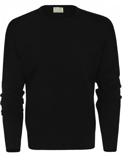 O-Hals Lamswol | Black